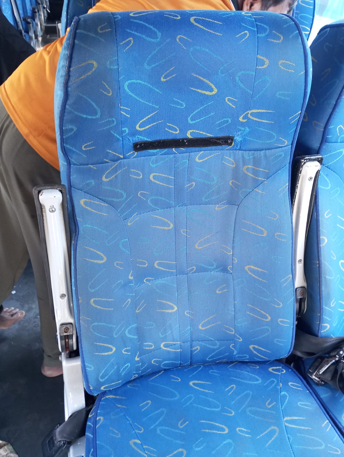 Upholstery before   cleaning