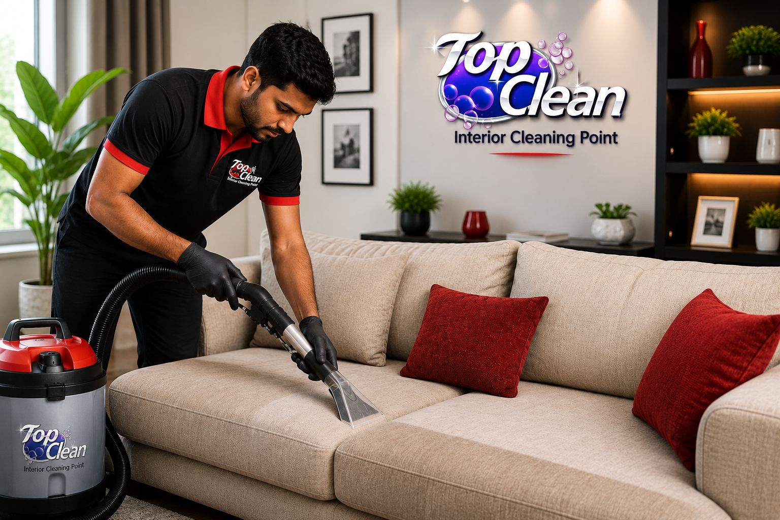 Top Clean professional interior cleaning service