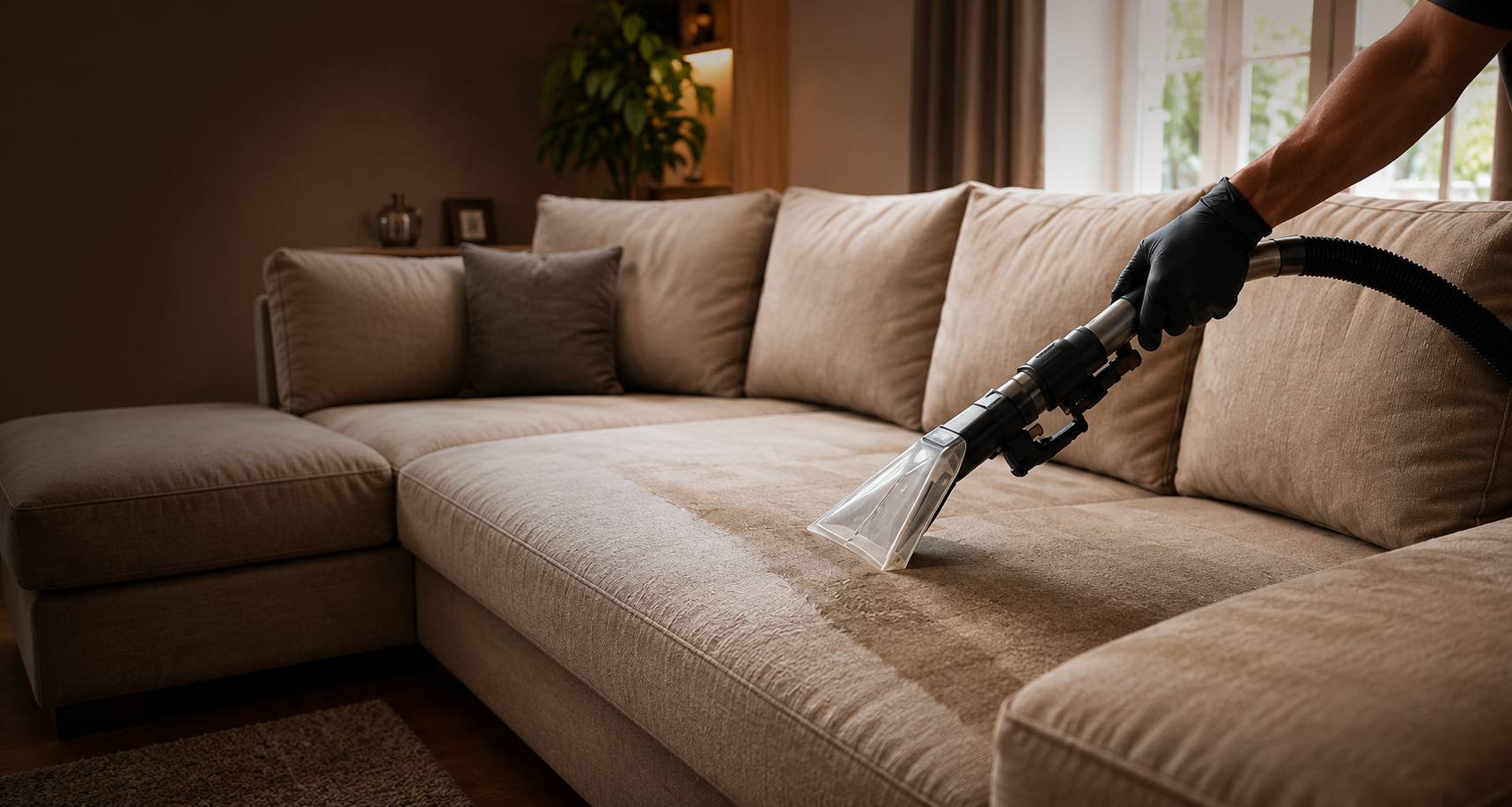 Professional sofa set shampoo washing
